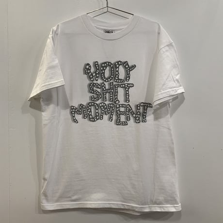 HOLY SHIT MOMENT T-Shirt/WHITE(ﾘﾌﾚｸﾀｰ)