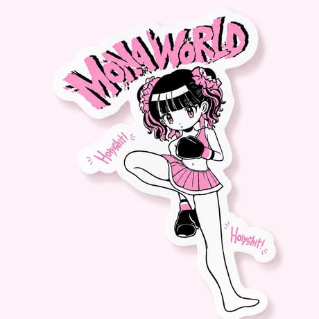 ［Mona Kimura］MONA WORLD Sticker