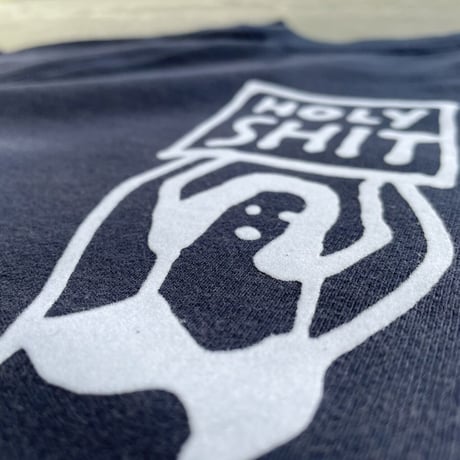 Flocky HOLYちゃん Crew Neck Sweat（NAVY）