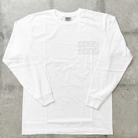 HOLYちゃん AA Long Sleeve T-Shirt / WHITE