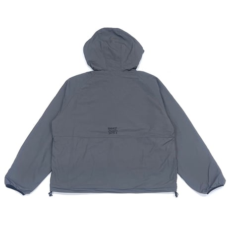 HOLY SHIT Reversible Micro Fleece Jacket(CHARCOAL GRAY)