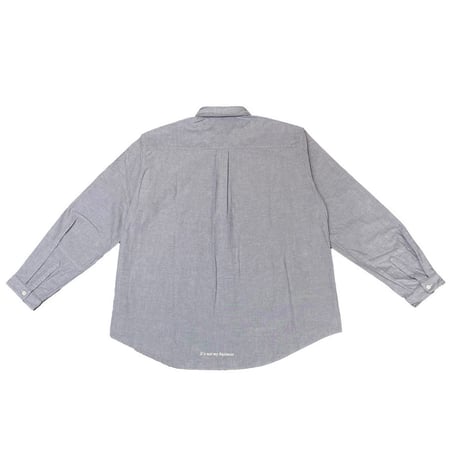 ［DIGAWEL×HOLY SHIT］“KAMINOGE” Buttondown Shirt