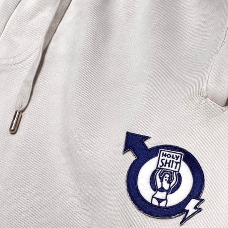 HOLY SHIT Embroidered Patches Sweat Pants