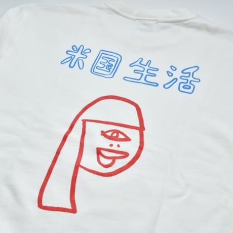 米国生活“GIRL” Crew Neck Sweat