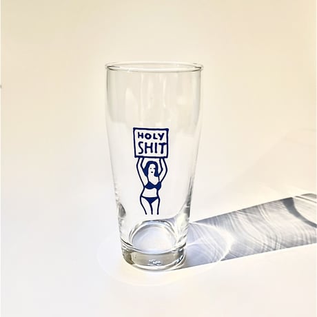 HOLYちゃんビールグラス(large)