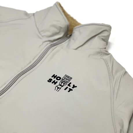 HOLY SHIT Reversible Boa Jacket(GRAY)