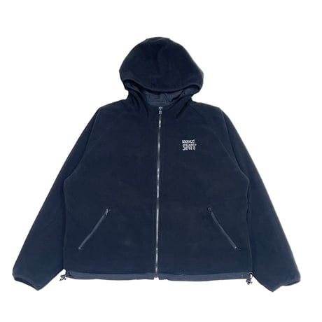 HOLY SHIT Reversible Micro Fleece Jacket(BLACK)