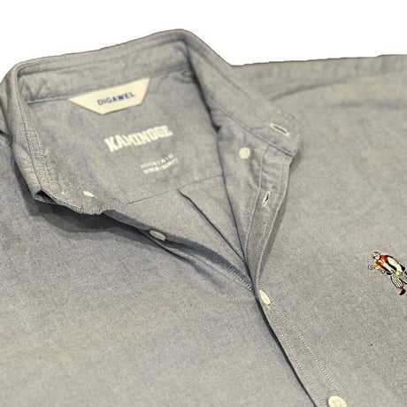 ［DIGAWEL×HOLY SHIT］“KAMINOGE” Buttondown Shirt