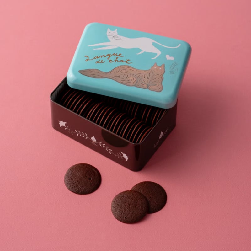 冬期限定】ショコラのラングドシャ/ショッパー付 | 洋菓子店リビエール