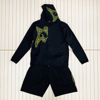 TRYPEACE SET-UP (BLK-GRN)