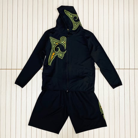 TRYPEACE SET-UP (BLK-GRN)