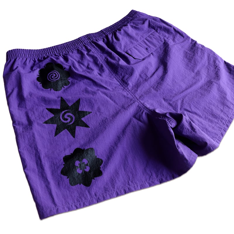 BORNEO TRIBAL SHORTS ( PURPLE ) | PEACEMAKER