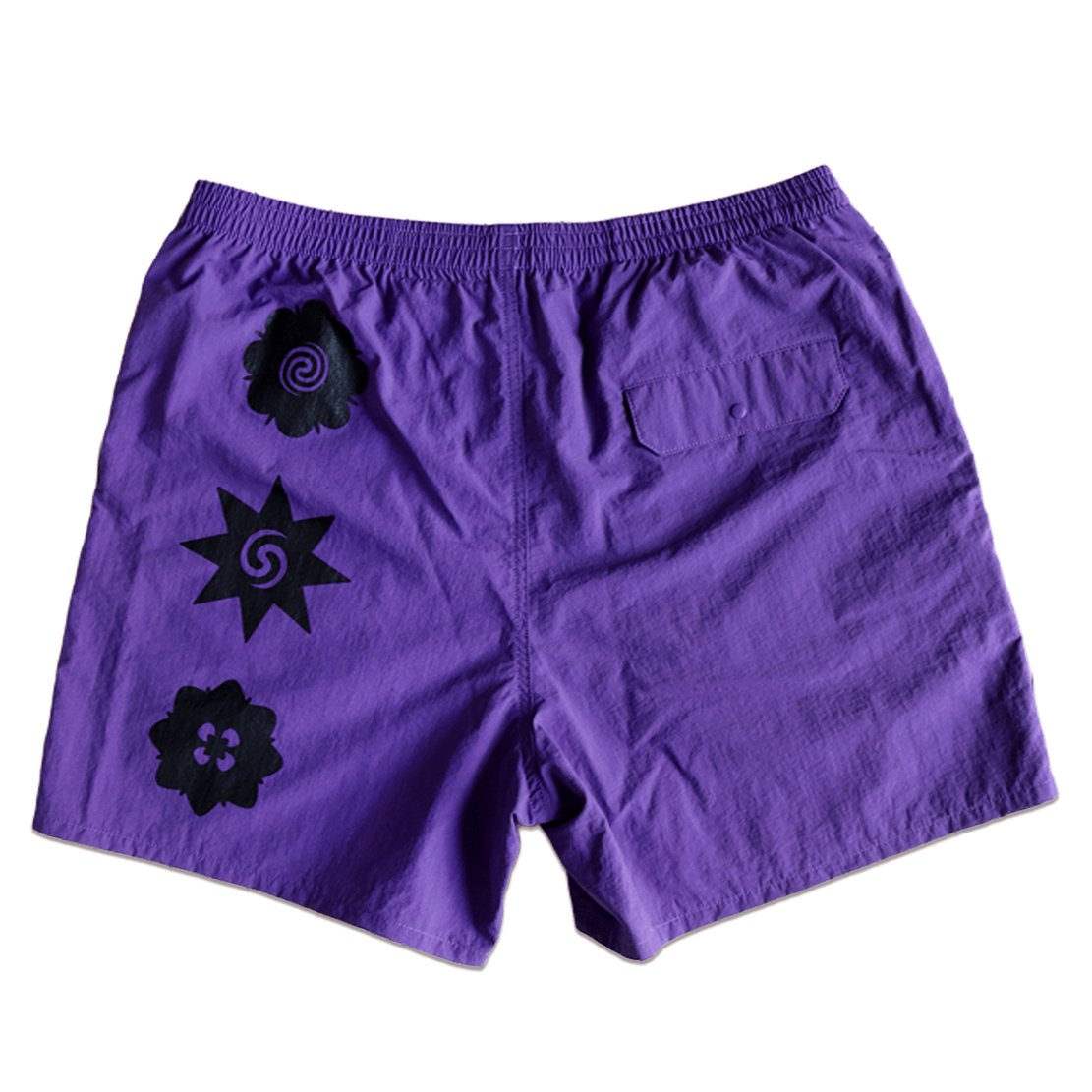 BORNEO TRIBAL SHORTS ( PURPLE ) | PEACEMAKER