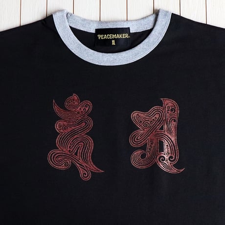 AUN TRIBAL SST (BLK-M.RED)