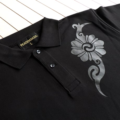 BORNEO SMELA POLO (BLK）
