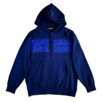 PEACE TRIBAL ZIP (NAVY)
