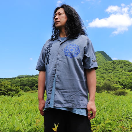 PEACE O.C SHIRTS ( L.BLUE )