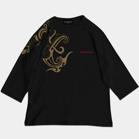 PEACE TRIBAL 7-T（BLK）