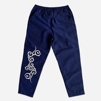 ROOT SPIRAL TRIBAL PANTS (NAVY)