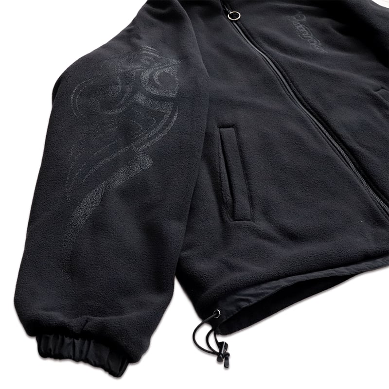 PEACE REVERSIBLE STAND JKT (BLK) | PEACEMAKER