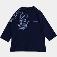 PEACE TRIBAL 7-T（NAVY）