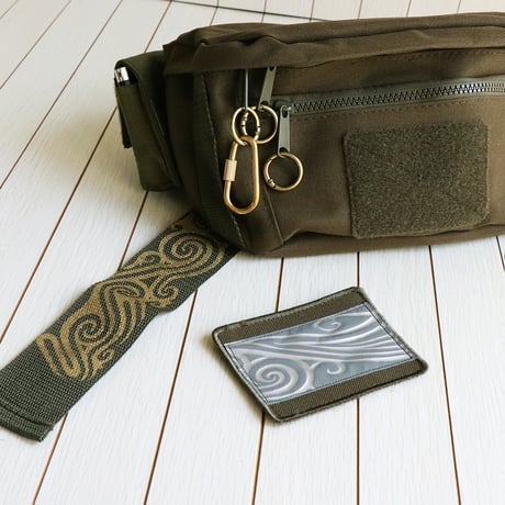 PEACE POUCH & CANAPEACE-T SET(GRN)