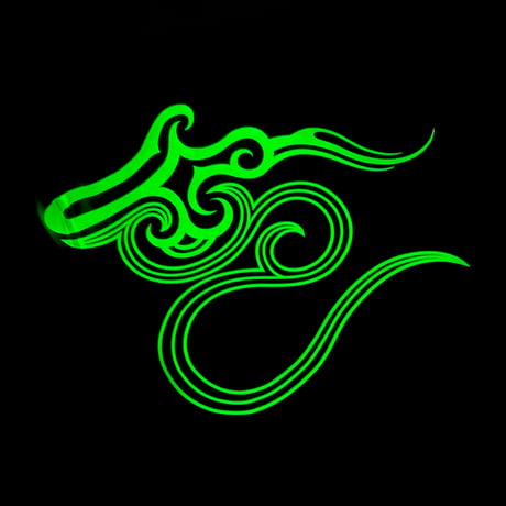 TRIBAL PHOSPHOR(GREEN)
