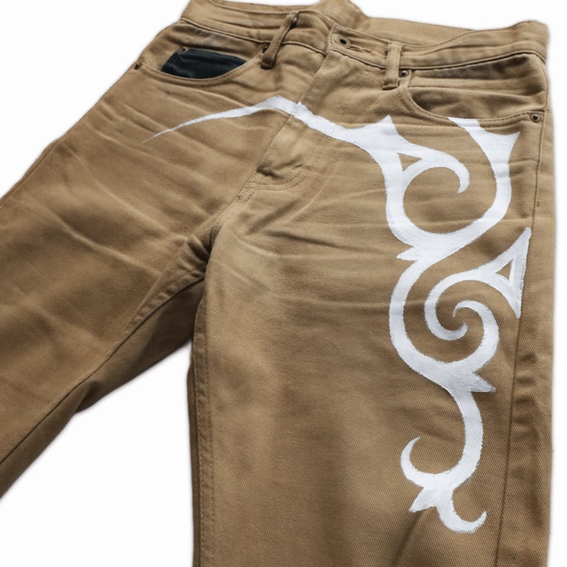 ARTRIBAL DENIM PANTS (ONE ITEM) | PEACEMAKER