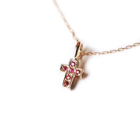 FAIRY CROSS NECKLACE(k18YG)
