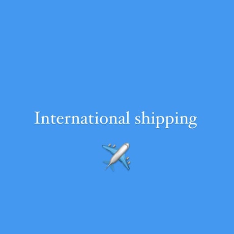 海外発送に関して(International shipping)