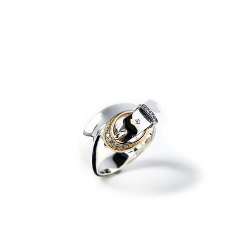 え*ぬ様 ジャンクアクセサリー　k18 k24gf silver 総重量8kg GRACE RING (SV x K18YG) | GARDEL