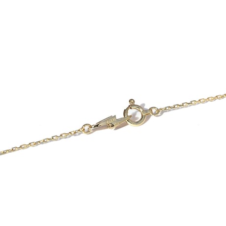 TWO ME CROSS NECKLACE (P)K18YG