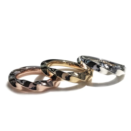 STREAM RING(k18YG)