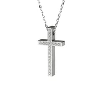 TWO ME CROSS (S) NECKLACE