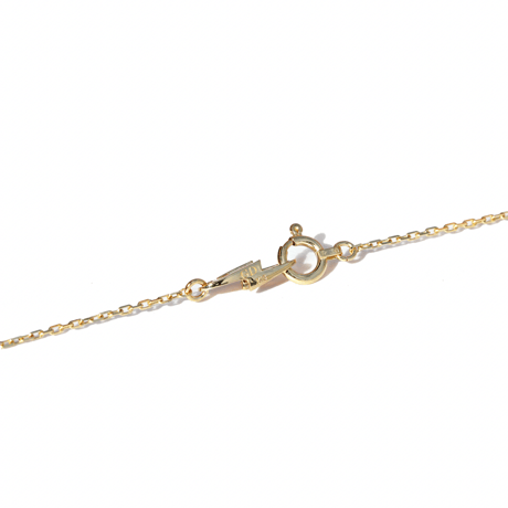CLASSIC   HORSE SHOUE NECKLACE  (K18YG)