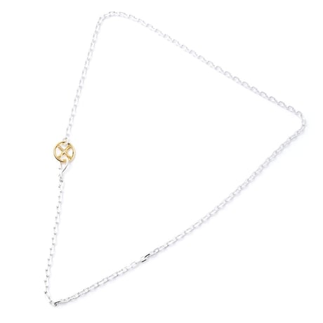CROSS WHILE CHAIN NECKLACE