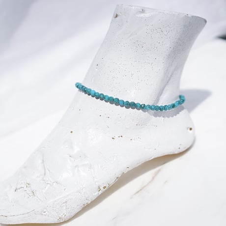 PRECIOUS  ST  ANKLET  (TURQUOISE)