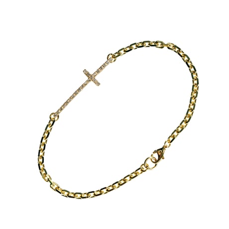 M.C BRACELET(K18YG DIAMOND)