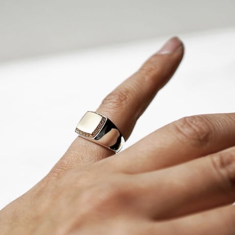 ROI RING (K18YG  DIAMOND )