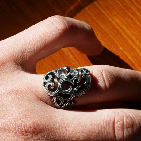 SURVIVE SKULL RING
