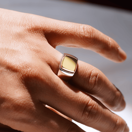 ROI RING P (SV X K18)