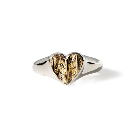 CUORE RING(THREE FEATHER)