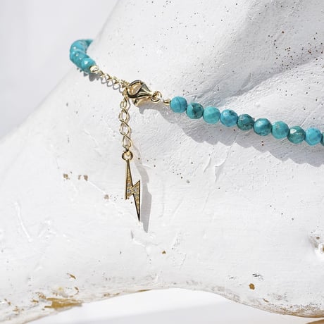 PRECIOUS  ST  ANKLET  (TURQUOISE)
