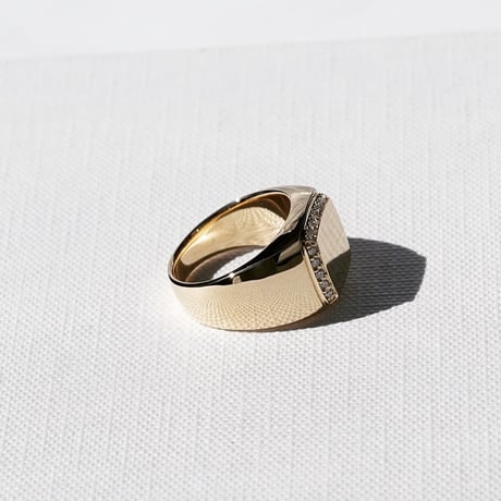 ROI RING (K18YG  DIAMOND )