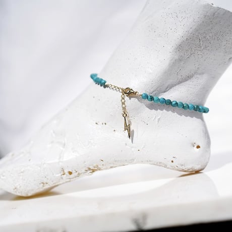 PRECIOUS  ST  ANKLET  (TURQUOISE)