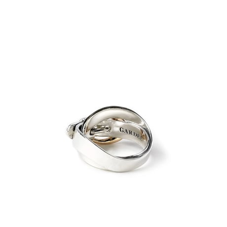 GRACE RING (SV x K18YG)