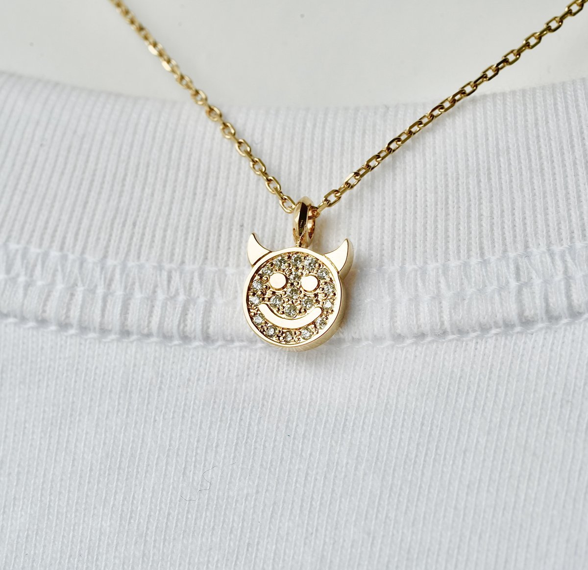 アクセサリー GARDEL SMILE NECKLACE/(S) 50cm DEVIL SMILE NECKLACE | GARDEL