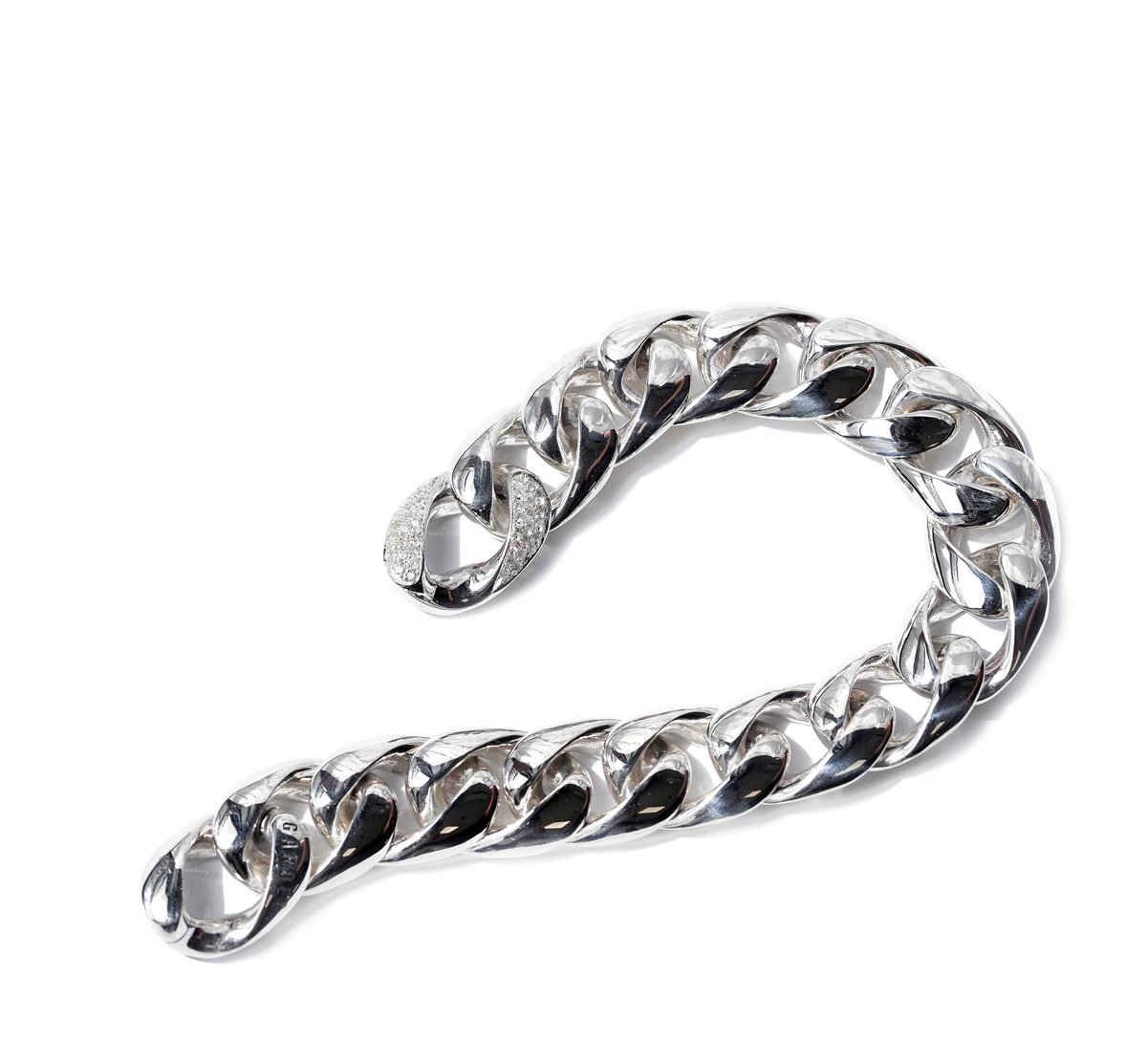 最高級】GARDEL ガーデル LINKブレスレット 925 極太 最高級】GARDEL