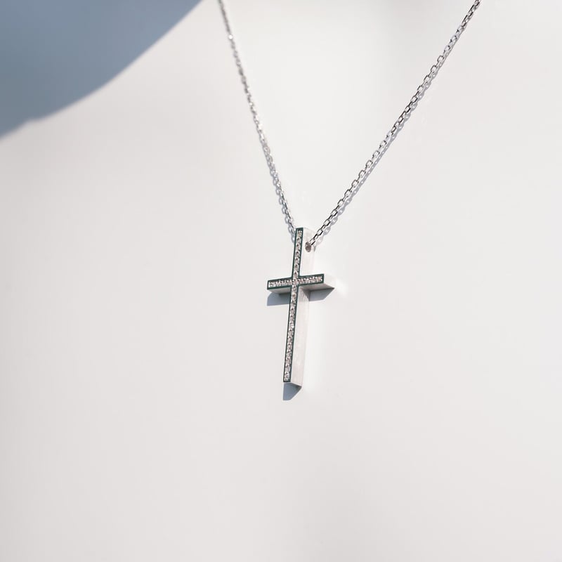 TWO ME CROSS NECKLACE | GARDEL