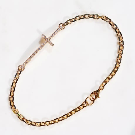 M.C BRACELET(K18YG DIAMOND)